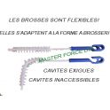 KIT MULTIBROSSAGE  brosses nettoyage parfait de toutes les petites cavités (robinet, réservoirs,bouteilles etc...)