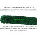 Frange Acrylique 80 cm Balayage à sec verte x 1