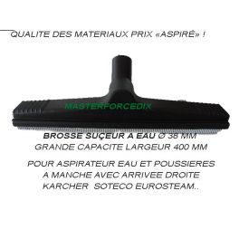 Brosse Aspirateur avec Suçeur eau Ø 38 mm convient toutes marques manche droit x 1