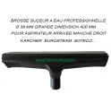 Brosse Aspirateur avec Suçeur eau Ø 38 mm convient toutes marques manche droit x 1