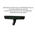 Brosse Aspirateur avec Suçeur eau Ø 32 mm convient toutes marques manche droit,  x 1