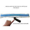 Mouilleur 45 cm + PAD articulé, nettoyage vitres très sales et extérieures.