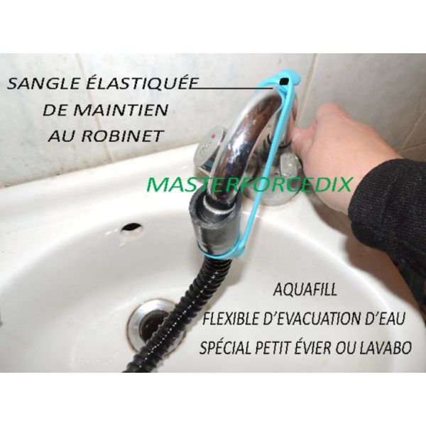 Flexible remplissage d'eau petit évier ou lavabo 