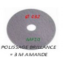 Disque Perle (perf 3 m amande) Ø 432  x 5 brillance intense sur linos, carrelages, thermos..