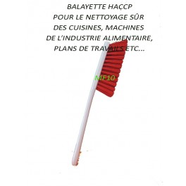 balayette HACCP pour cuisines, labos, industrie alimentaire x 1