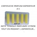 Parfum aspirateur citron par 5 cartouches