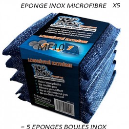 Eponge bifaces microfibre